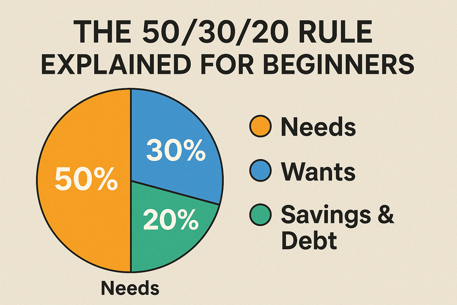 The 50/30/20 Rule Explained for Beginners