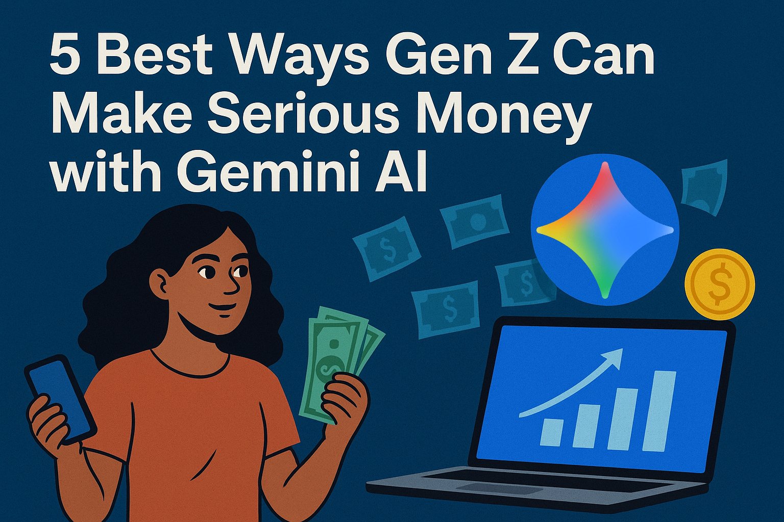 5 Best Ways Gen Z Can Make Serious Money with Gemini AI