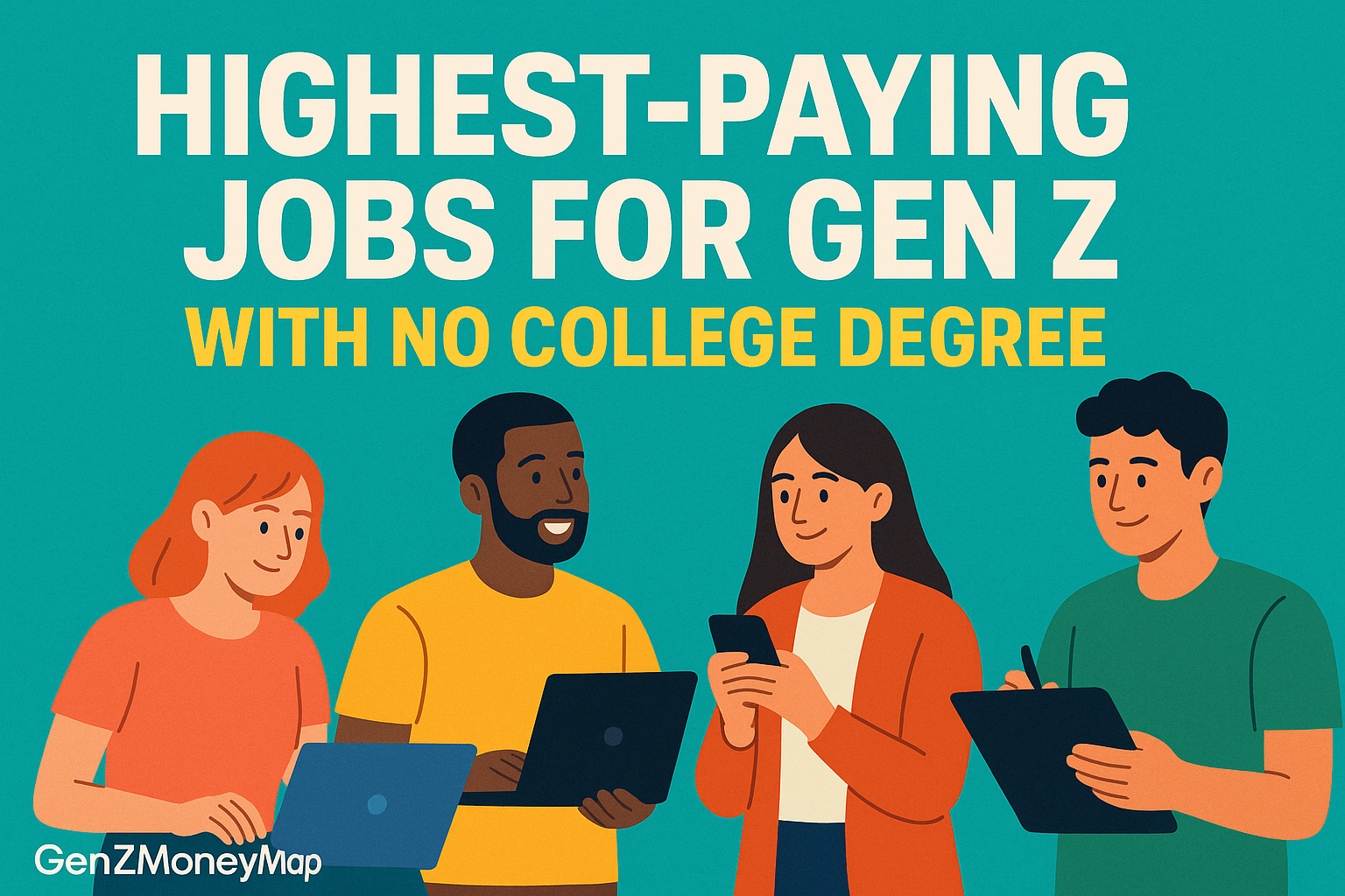 Highest-Paying Jobs for Gen Z with No College Degree (2026 Guide)